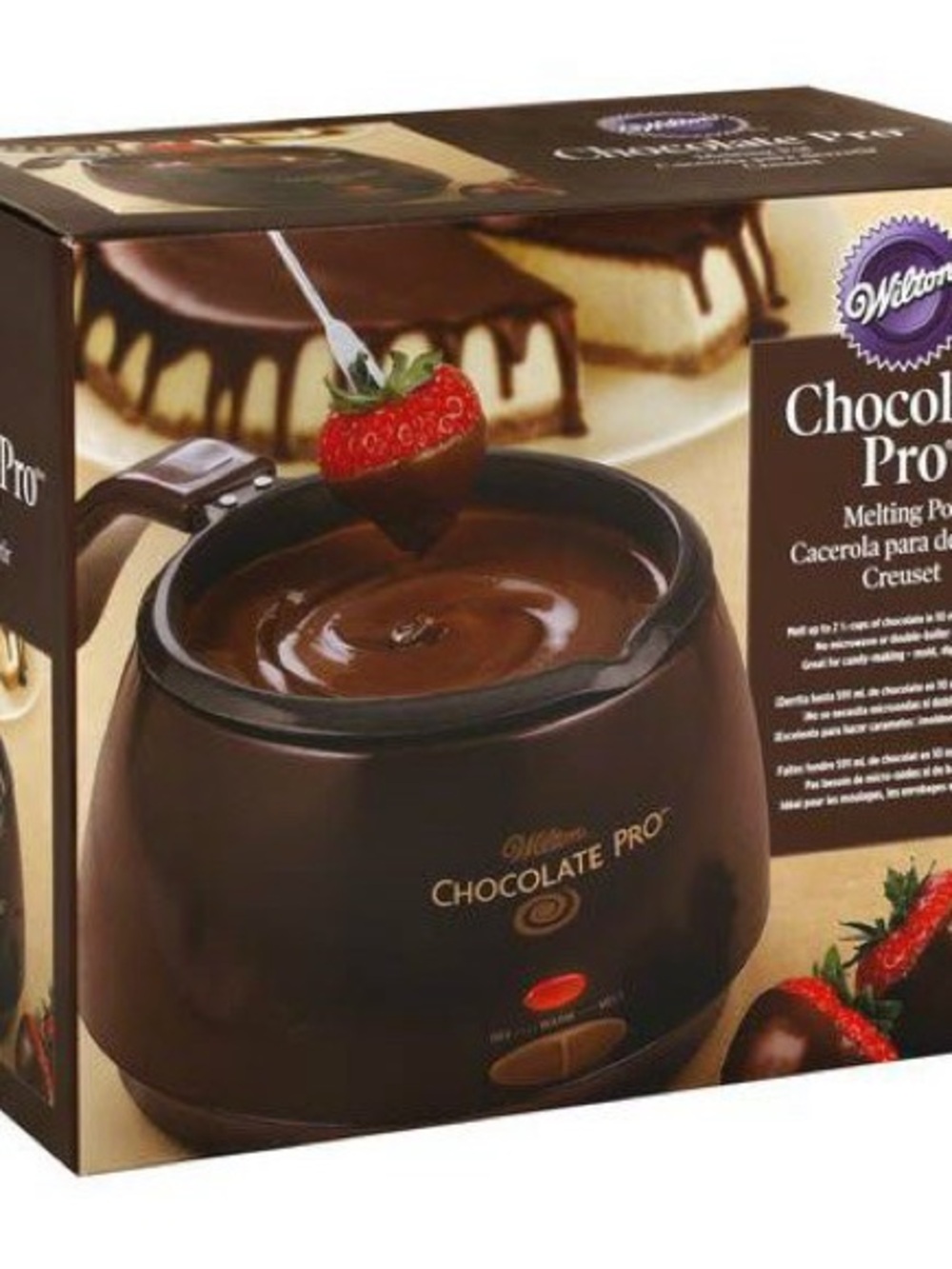 Wilton Chocolate Pro Fondue Warmer - Brown